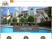 Tablet Screenshot of monarchinvestment.com